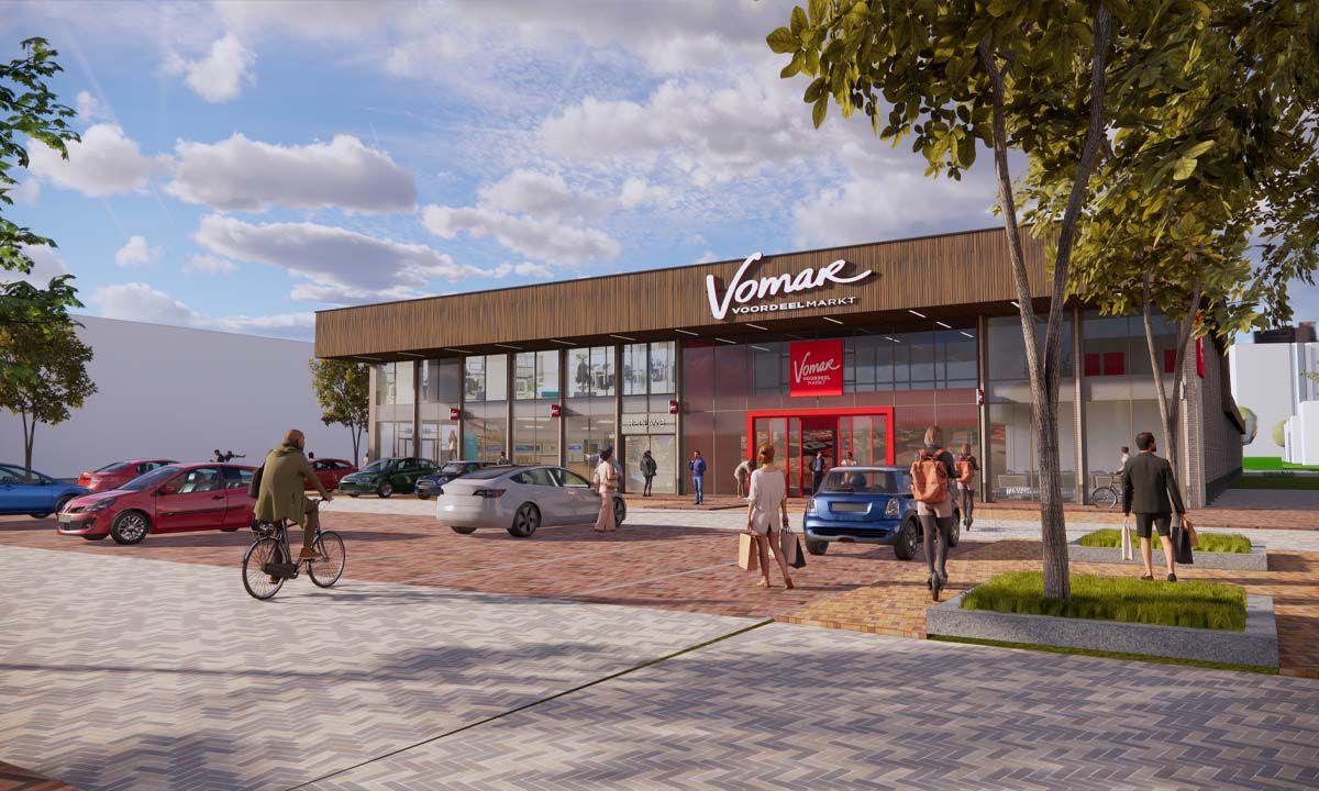 Regiobouw - Revitalisatie Vomar Kennemerplein IJmuiden