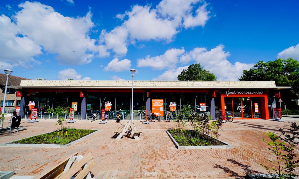 Regiobouw - Nieuwbouw wijksupermarkt Pax